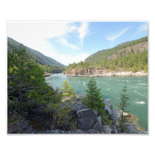 0442 8/12 fotografía de Kootenai baja en Libby.