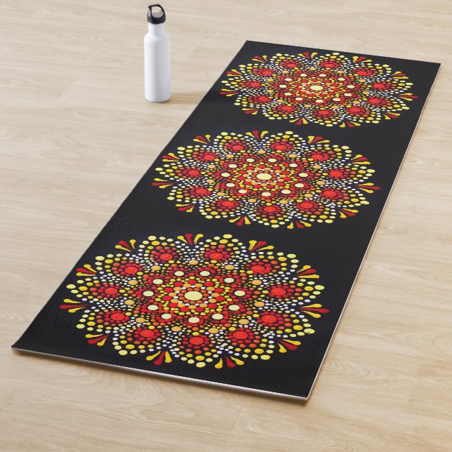 046 - Mandala Yoga Mat (In situ)