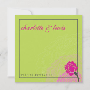 047-Laura :: INVITACIONES DE BODA :: rosa elegante