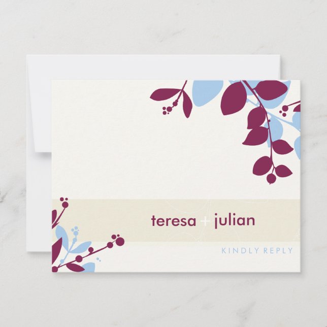 051-Tonya :: TARJETA PLANA DE RESPUESTA DE RSVP (Anverso)