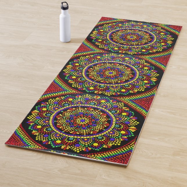 058 - Mandala Yoga Mat (In situ)