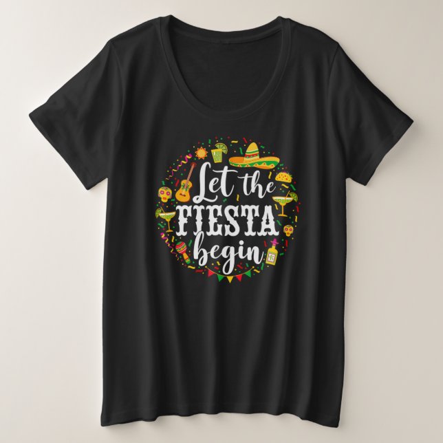05.Cinco De Mayo Que La Fiesta Empiece Margarita C (Anverso del diseño)