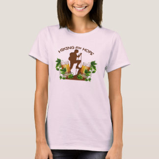 (05) El caminar para la camiseta básica de la