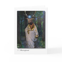 05 Tarjeta de felicitación Jerophant Tarot