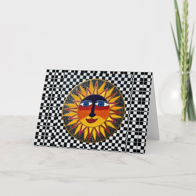 05 - Tarjeta de saludo de Soleil (Anverso)