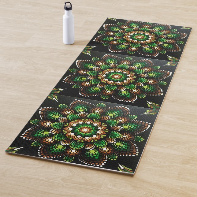 060 - Mandala Yoga Mat (In situ)