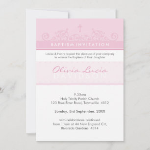 072 Sheryl :: Invitaciones al bautismo Personaliza