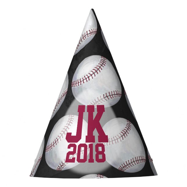 07 de los 12 Gorras Fiestas de béisbol Personaliza (Anverso)