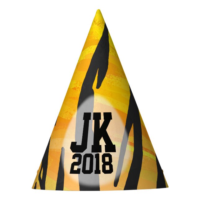 07 de los 12 Gorras Fiestas de tigres Personalizad (Anverso)