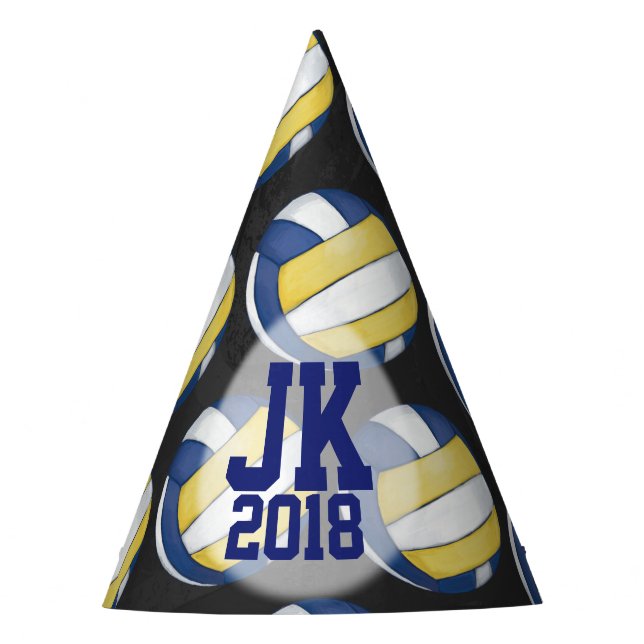 07 de los 12 Gorras Fiestas de voleibol Personaliz (Anverso)