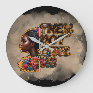 0.75" Reloj de pared acrílico redondo - No les gus