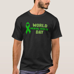 0 Camiseta de Conciencia de Salud Mental - Mundo S