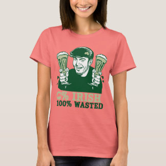 0% irlandés, 100% camiseta desperdiciada
