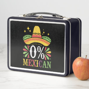0% Mexicano Cero Por Ciento Divertido Cinco De May