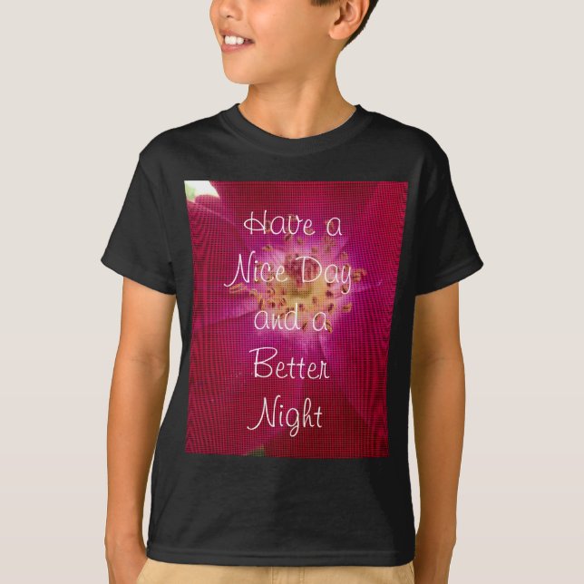 0Niños en línea niños camiseta oscura vertical per (Anverso)