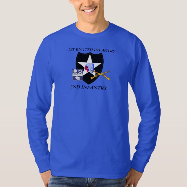 1ª BN 17ª INFANTRÍA 2ª CAMISA DE DIVISIÓN DE INFAN (Anverso)