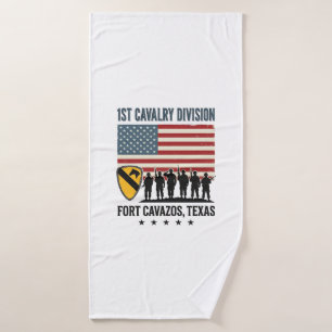 1ª División de Caballería Fort Hood Camiseta Milit