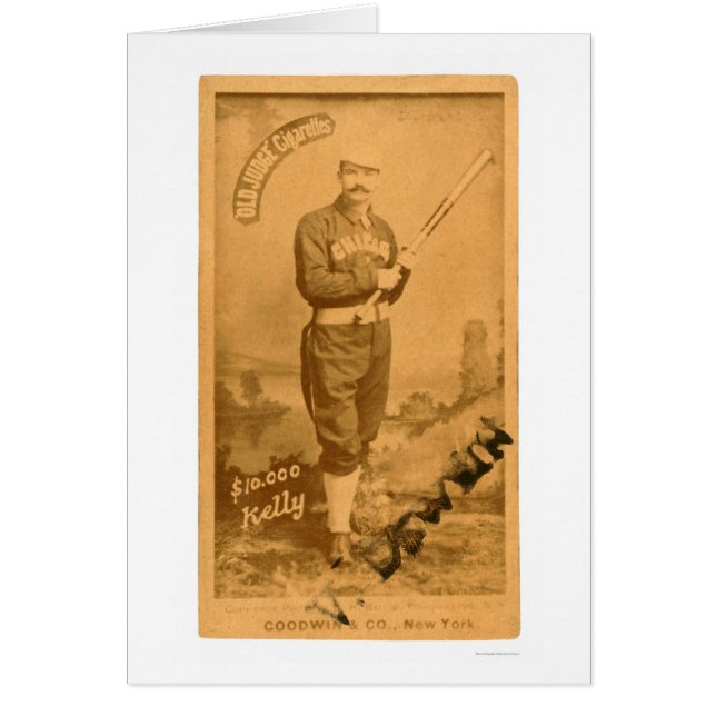 $10000 rey Kelly Baseball 1887 (Frente)