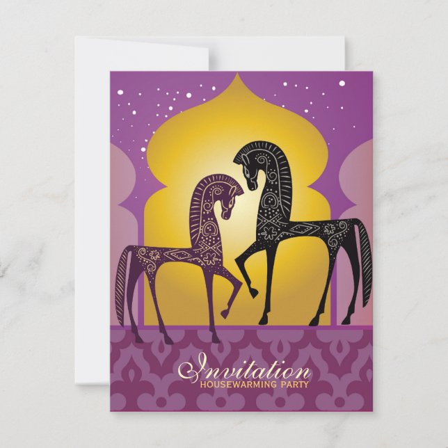 1001 Noches - Invitación a una fiesta para el cale (Anverso)