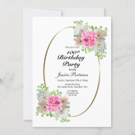 100.ª invitación a la Fiesta de Oro Rosado