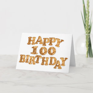100.ª tarjeta de cumpleaños para un amante de las 
