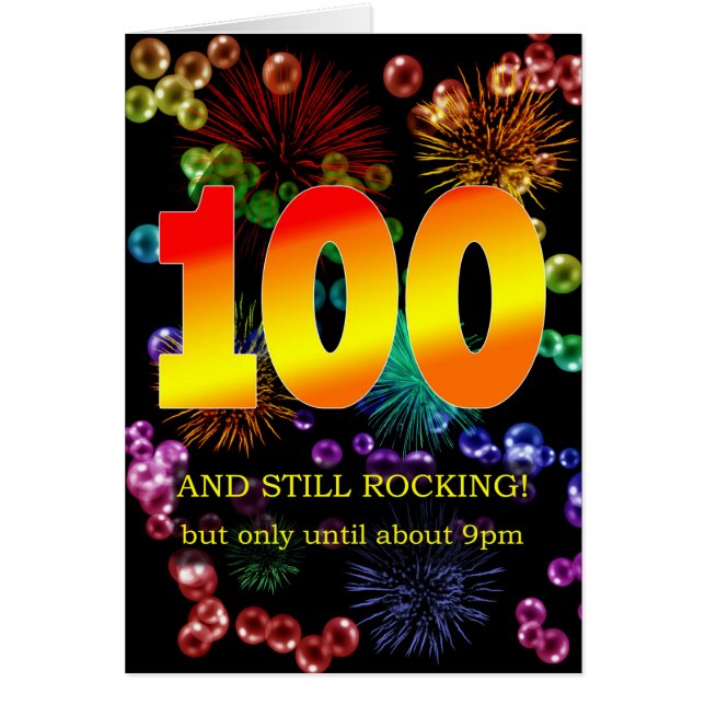 100.º Cumpleaños Aún Sacudiendo (Frente)