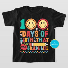 100.º Día De La Escuela | Camiseta de segundo grad