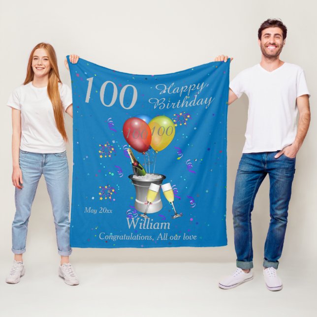100° aniversario de la manta de la flauta azul de  (In situ)
