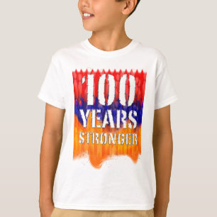 100 años de camiseta armenia más fuerte de la