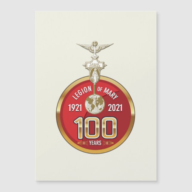 100 años Legión de María, Legión de María (Anverso)
