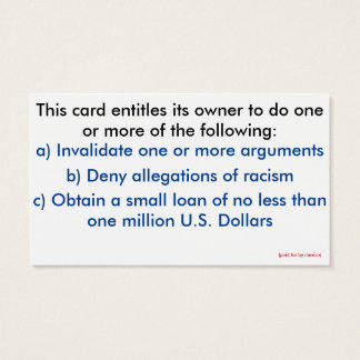 100 auténticas tarjetas Trump