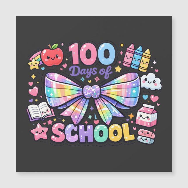 100 Days Of School  (Anverso)