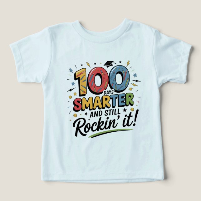 100 Days Smarter and Still Rockin’ It (Diseño delantero )