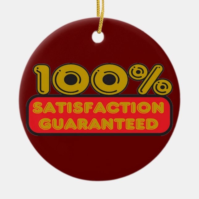 100% de satisfacción Ornamento garantizado (Frente)