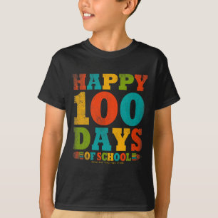 100° Día De Camisetas Escolares Niños Maestros De