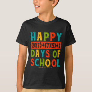 100° Día De Camisetas Escolares Niños Maestros De 