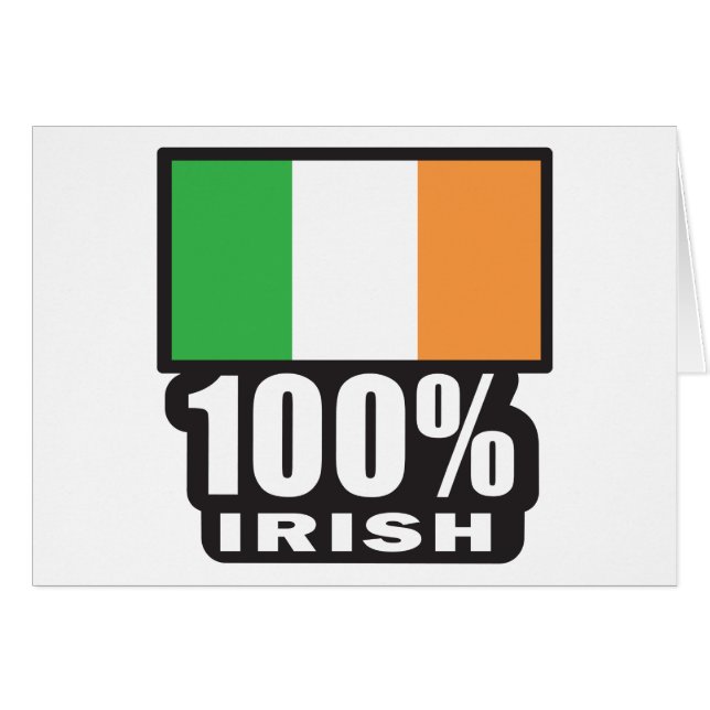 100% Día de Irlanda/San Patricio (Anverso (Horizontal))