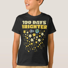 100 días Camisa de manga larga más brillante 100 d