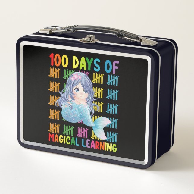 100 Días De Aprendizaje Mágico Escuela De Sirenas (Anverso)