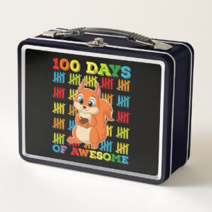 100 Días De Ardilla Impresionante 100º Día De Escu