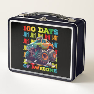 100 Días De Camión Monstruo Impresionante Escuela 
