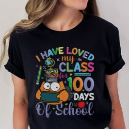 100 Días De Camisa De Maestra Escolar