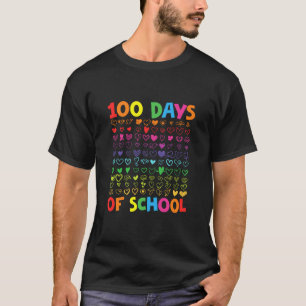 100 Días De Camisa Escolar, 100 Camisas Corazales,