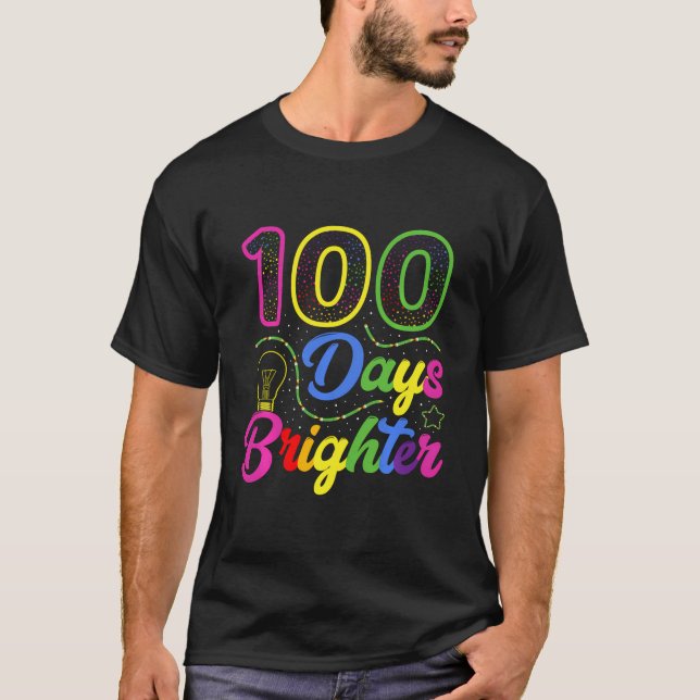 100 Días De Camisa Más Brillante 100 Días De Escue (Anverso)