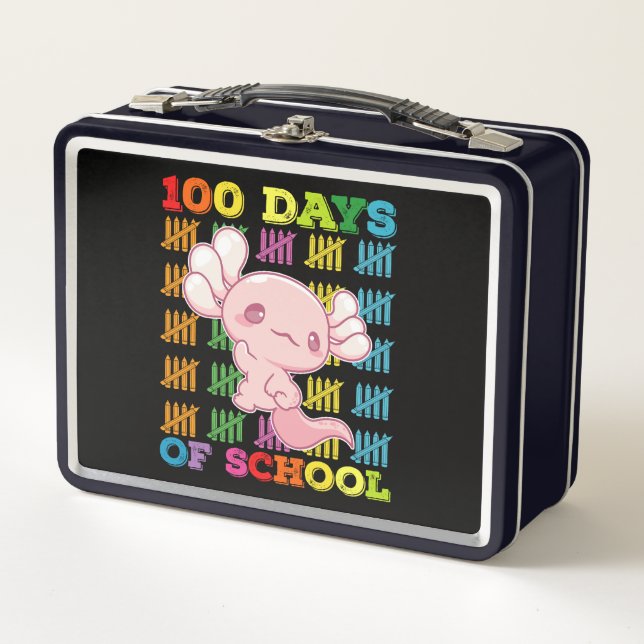 100 Días De Escuela Axolotl Profesor (Anverso)