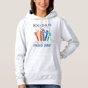 100 días de la escuela camisa más inteligente para