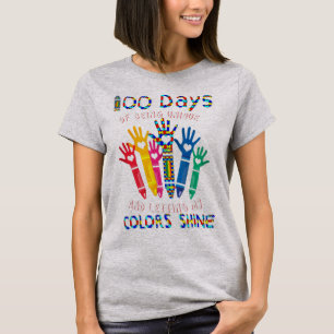 100 días de la escuela camisa más inteligente para