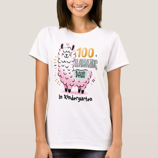 100 días de llamada en camiseta (Anverso)