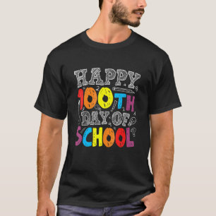 100 días de obsequio a profesores de camisetas esc