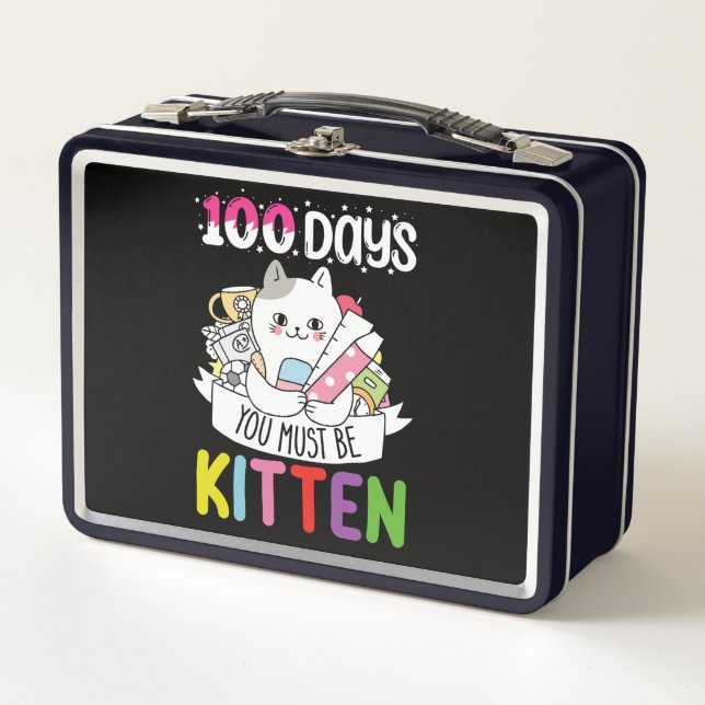 100 Días Debes Ser Gato Gatito De La Escuela (Anverso)